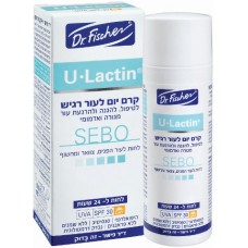 Дневной крем для чувствительной кожи лица Dr. Fischer U-Lactin Sebo SPF30 Day Cream 50 мл